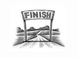 Finish Line art